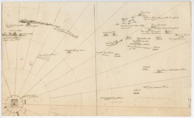 ボストン港包囲戦計画、1775-1776年頃 作： American School