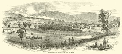 1862年9月、西部からのブーンズボロとターナーズギャップ 作： American School