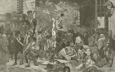 フランソワ・フラメンが描いたバスタイルの捕獲 作： American School
