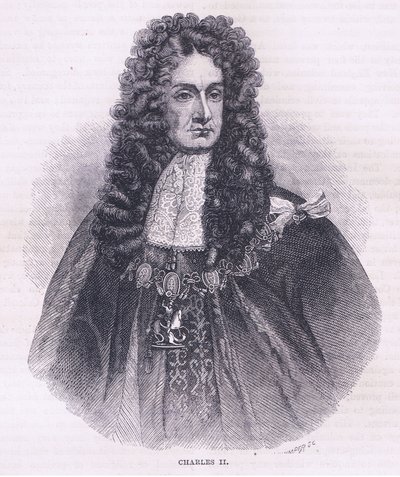 チャールズ2世（1664年）、1890年頃にPetter & Galpin社から出版されたCassell