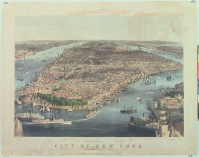 ニューヨーク市、1856 作： American School
