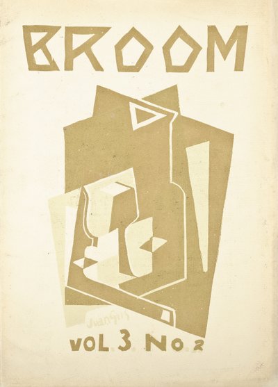 アートマガジン「ほうき」第3巻第2巻の表紙c。 1921-1924 作： American School
