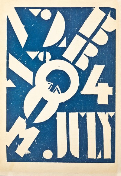 アートマガジン「ブルーム」のカバー、c.1921-1924 作： American School