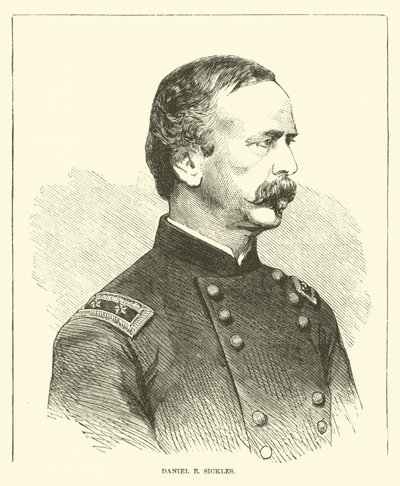 ダニエルEシックルズ、1863年5月 作： American School