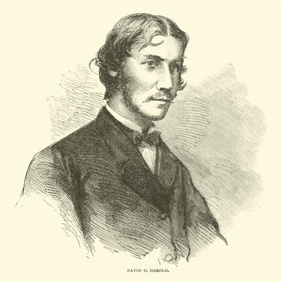 デビッドCハロルド、1865年4月 作： American School