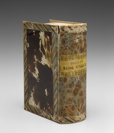 リングゴールド少佐の死 1846-1848年頃（紙とヴェール・エグロミゼ 作： American School