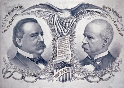 民主党の大統領選挙ポスター 作： American School