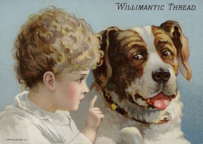 犬と幼児 作： American School