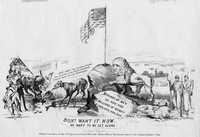 今は欲しくない：放っておいてほしい、オハイオ州で出版、1861 作： American School