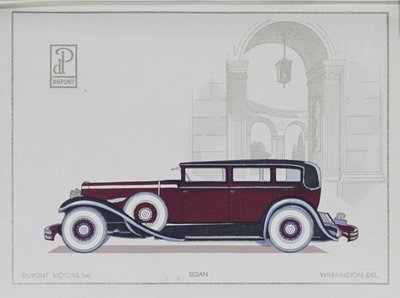 デュポンモーターカー：1921年以来 作： American School