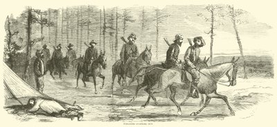 1865年3月、採餌を開始 作： American School