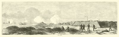 フォートフィッシャー、1864年12月 作： American School