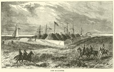 マカリスター砦、1864年11月 作： American School