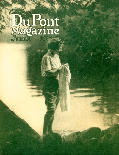 デュポン誌の表紙、1923年6月 作： American School