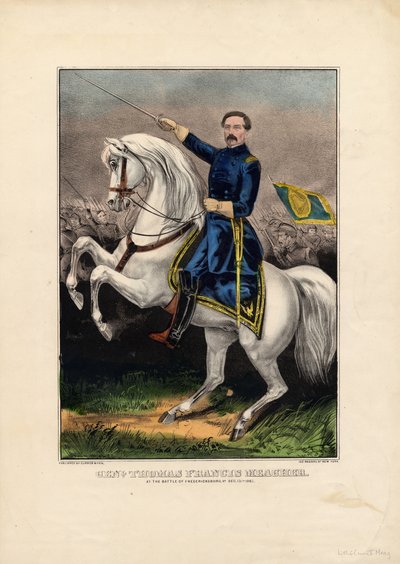 Genl。 Thomas Francis Meagher、パブ。 Currier＆Ives、1862年頃 作： American School