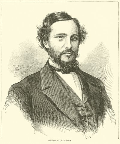 ジョージHペンドルトン、1864年11月 作： American School