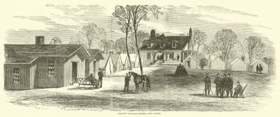 グラント本社、シティポイント、1865年1月 作： American School