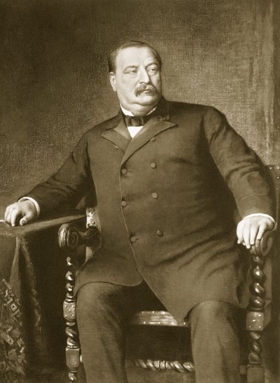 グローバークリーブランド、アメリカ合衆国の第22大統領および第24大統領、パブ。 1901（グラビア） 作： American School