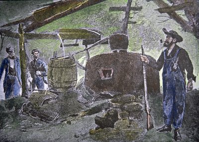 ヒルビリー・ムーンシャイン・スティル」（Hill-Billy Moonshine Still 作： American School