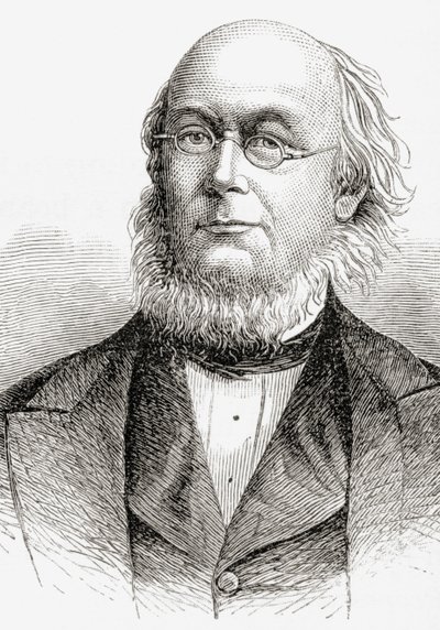 1885年にAS Barnes und Co.によって発行された「アメリカの簡単な歴史」からのホレスグリーリー 作： American School