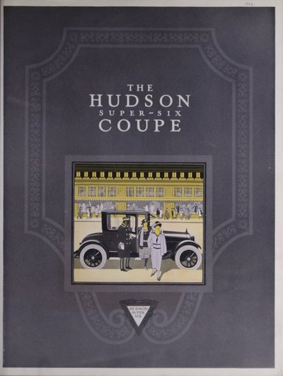 ハドソンスーパーシックスクーペ、1922 作： American School