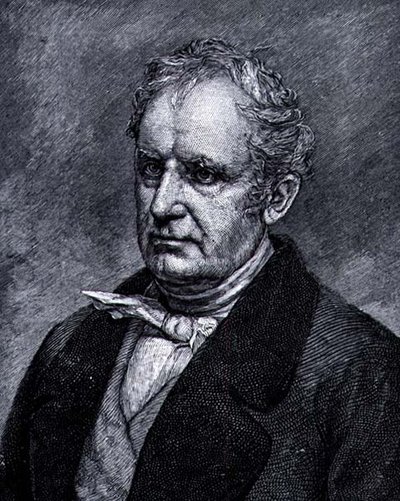 ジェームズ・フェニモア・クーパー（1789-1851）（彫刻作品 作： American School