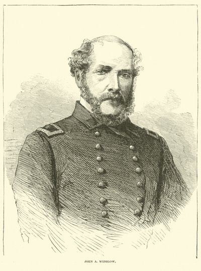 ジョンAウィンスロー、1863年1月 作： American School