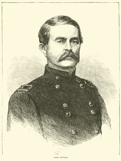 ジョンビュフォード、1863年7月 作： American School