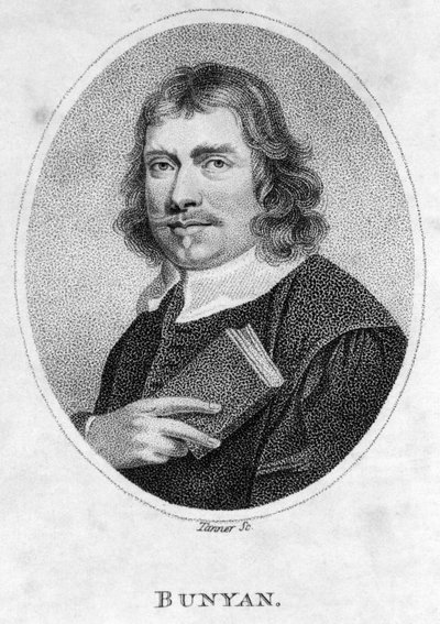 ジョンバニヤン（1628〜88年）、巡礼者の進歩への最前線、1805年 作： American School