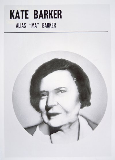 ケイト・バーカー（c.1871-1935）通称「マー」・バーカー（リトグラフ 作： American School