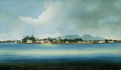 ラヒナ、マウイ島、ハワイ諸島（油彩・キャンバス） 作： アメリカの学校