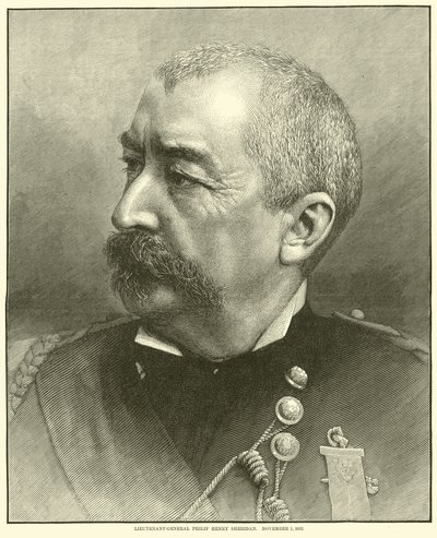 フィリップヘンリーシェリダン中将、1883年11月1日、1864年5月 作： American School