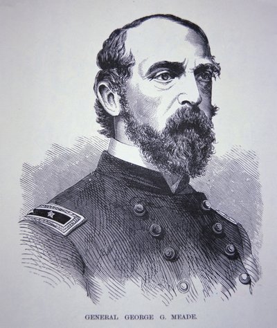 ジョージ・ミード少将（1815-72）（彫刻作品 作： American School