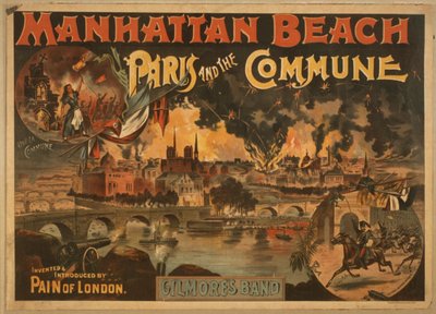 マンハッタンビーチ：パリとコミューン、1891年 作： American School
