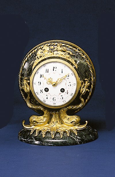 Black、Starr＆Frostが販売するマントルピース時計、c.1875-1900 作： American School