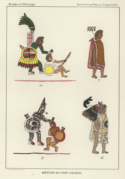 メキシコの軍事記章 作： American School