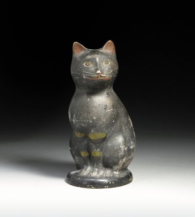 成形・装飾猫（チョークウェア） 作： American School