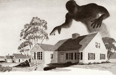 住宅ローンの魔物が一家に迫る 作： American School