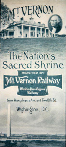 Mt.Vernon Railway 広報用リーフレット 作： American School