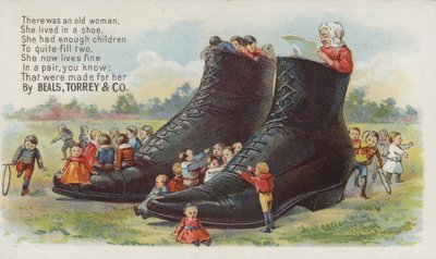 靴の老婆 作： American School