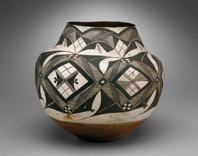 Olla、Haaku、Acoma Pueblo（セラミック） 作： American School