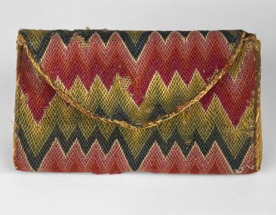 手帳、c。 1770-1800（ウールとリネン） 作： American School