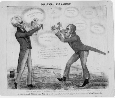 政治大空、1835年頃 作： American School