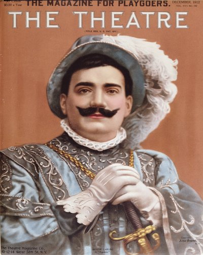Enrico Caruso（1873-1921）をリゴレットとして描いたポスター、1912 作： American School