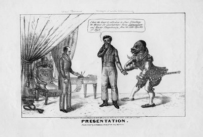 プレゼンテーション、HRロビンソン、ニューヨーク、1839年発行 作： American School