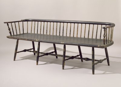 セッティー、1807-14（カエデを塗装） 作： American School