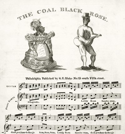 The Coal Black Roseの楽譜 作： American School