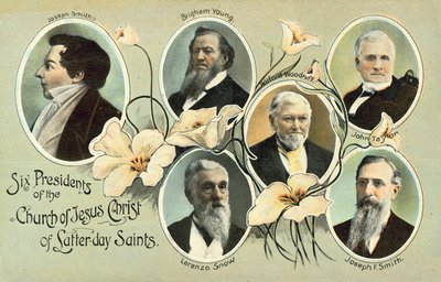 末日聖徒イエス・キリスト教会の6人の大管長 作： American School