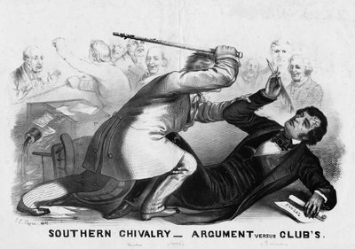 南騎士道：議論対クラブ、ニューヨークc.1856で公開 作： American School