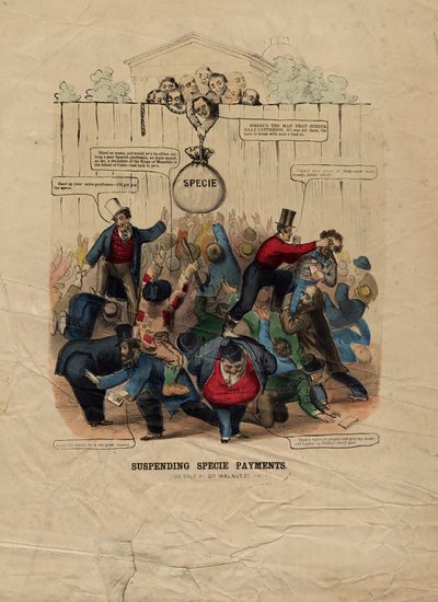 フィラデルフィアで出版された種の支払いの一時停止c。 1857 作： American School